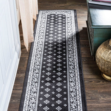 Acanthus French Border Area Rug